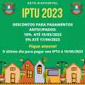 IPTU tem 10% de desconto no primeiro vencimento