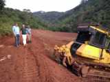 Prefeito e secretário da agricultura e meio ambiente realizam visitas em propriedades